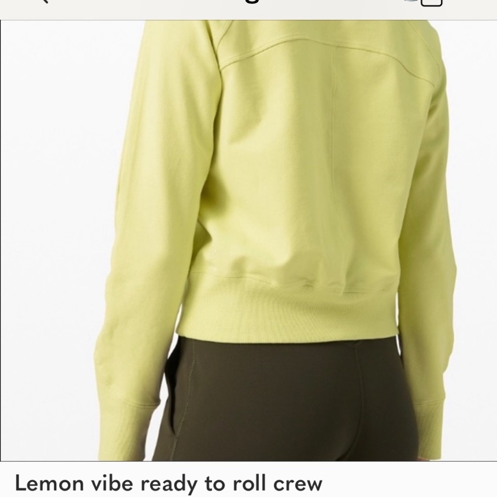 NWOT lululemon sweatshirt